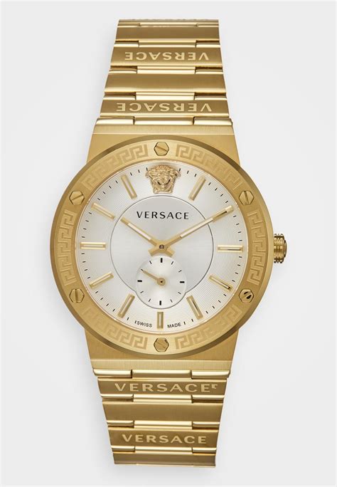 versace gold uhr damen